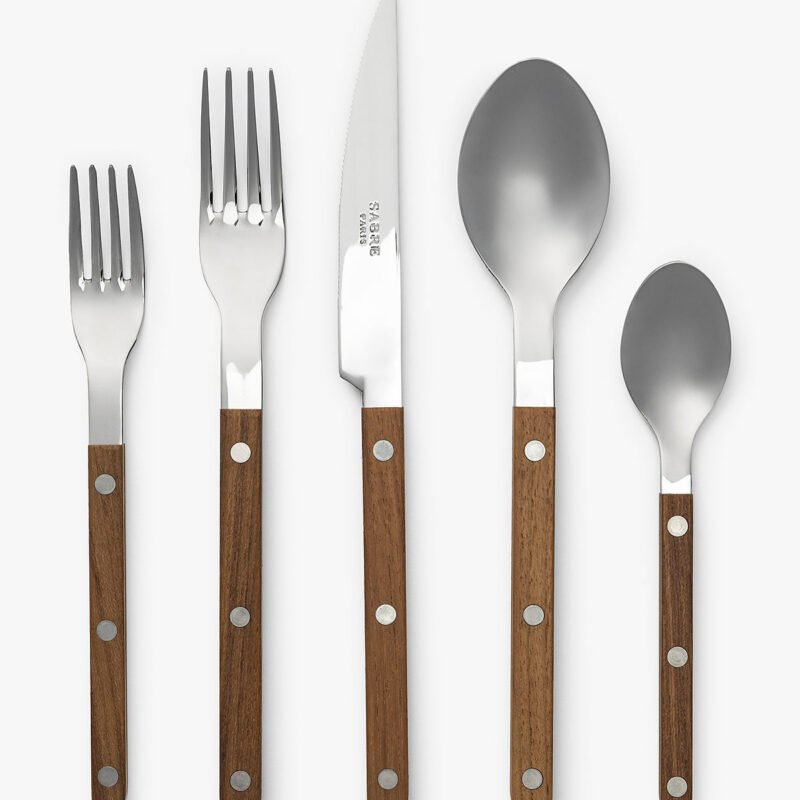 Bistrot Teak Flatware by Sabre McGee & Co.