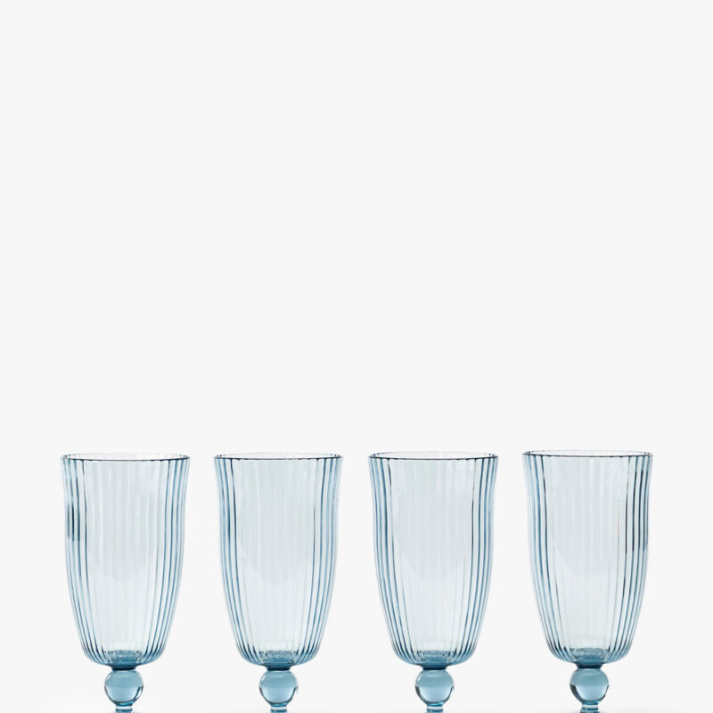 Blue Acrylic Tumblers (Set of 4) McGee & Co.