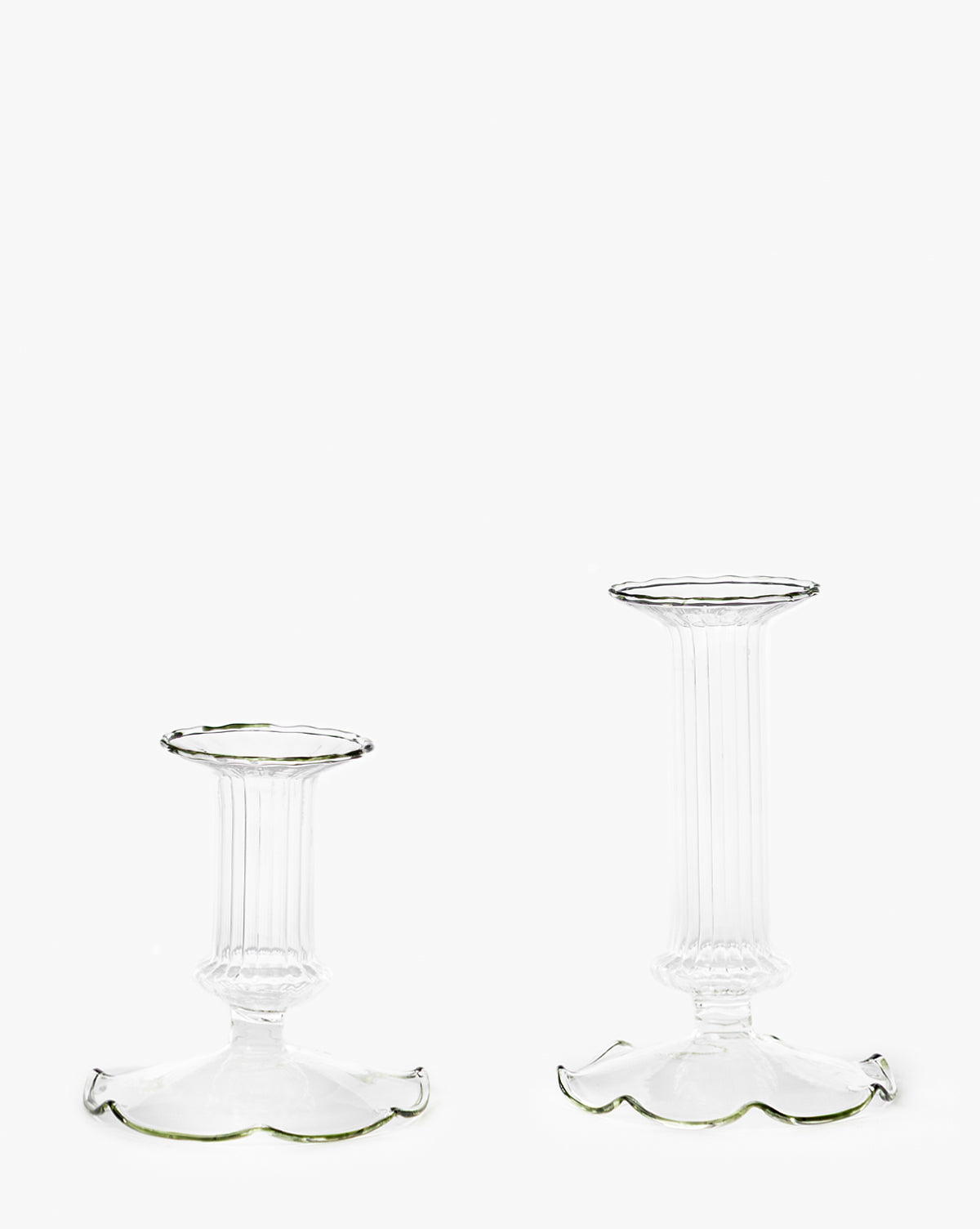 Bromley Glass Taper Holder McGee & Co.