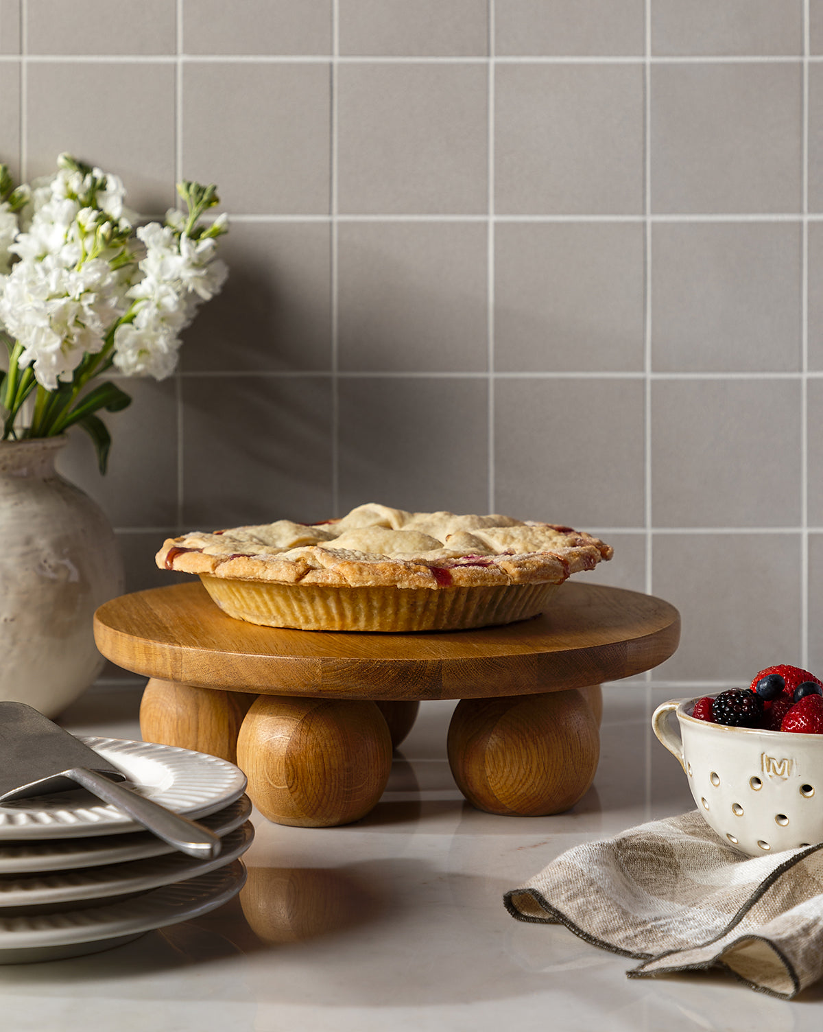 Bronx Oak Pedestal McGee & Co.