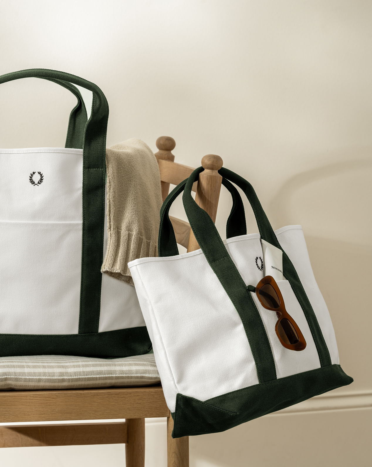 Canvas Laurel Tote McGee & Co.