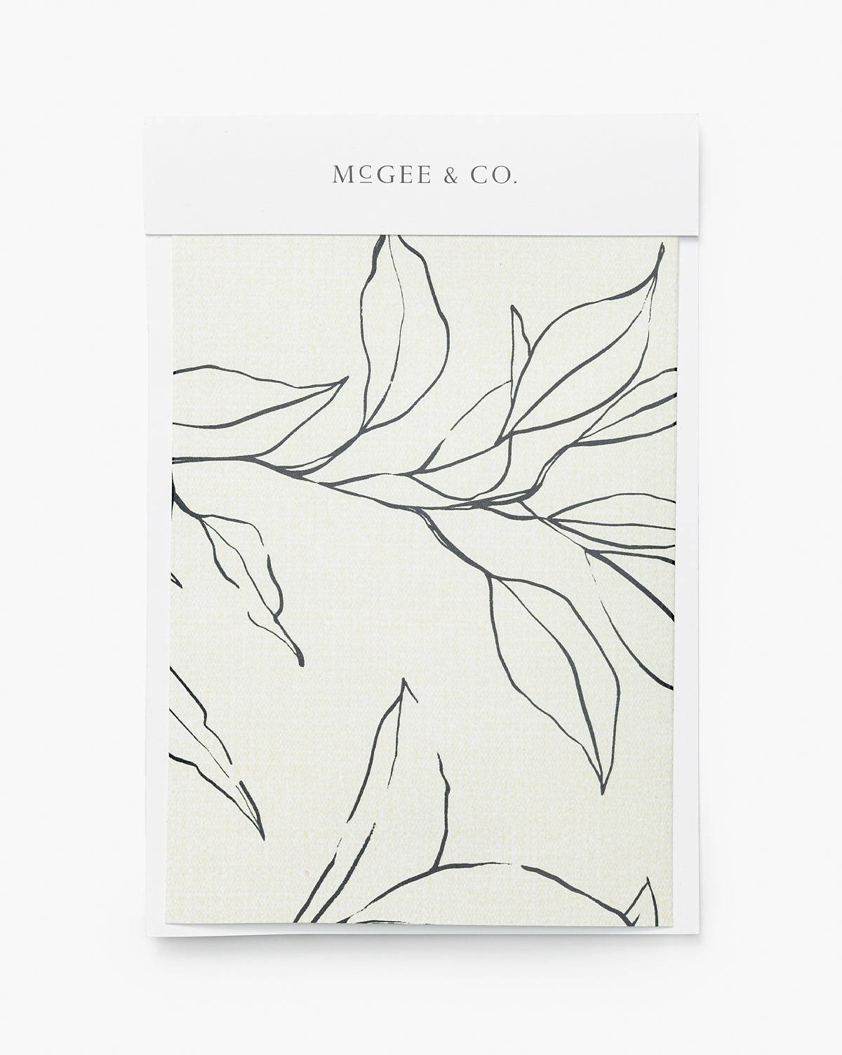 Cecile Floral Print Wallpaper Swatch McGee & Co.