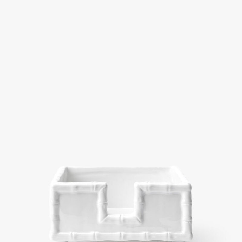 Ceramic Bamboo Napkin Holder McGee & Co.
