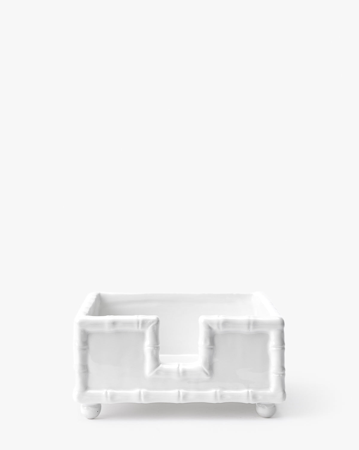 Ceramic Bamboo Napkin Holder McGee & Co.