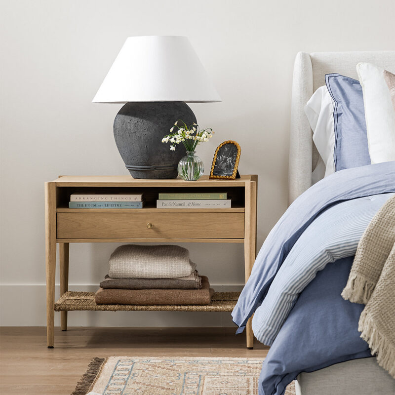Dana White Oak Nightstand McGee & Co.