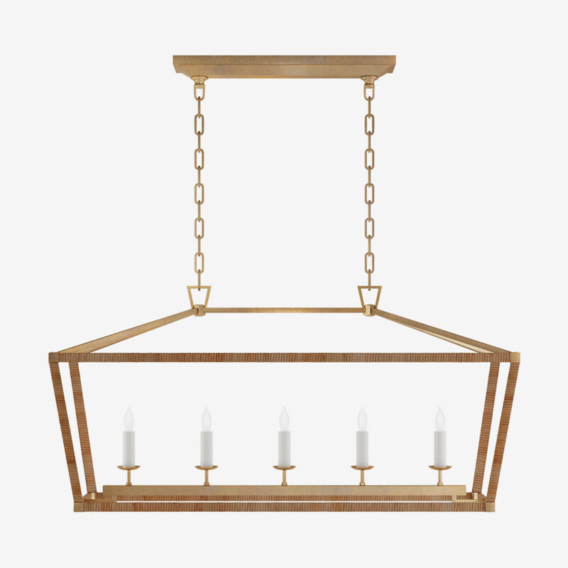Darlana Rattan Linear Lantern McGee & Co.