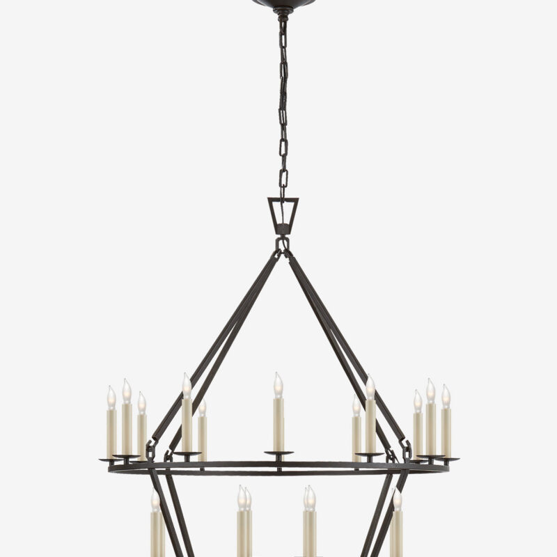 Darlana Two-Tiered Ring Chandelier McGee & Co.