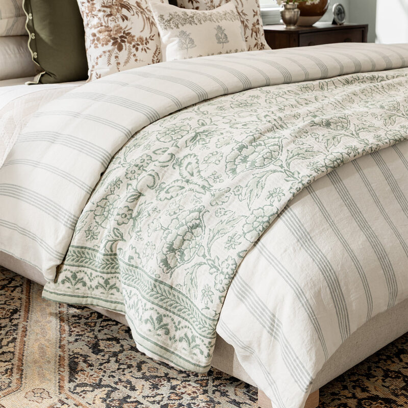 Ellerby Linen Stripe Duvet Cover McGee & Co.