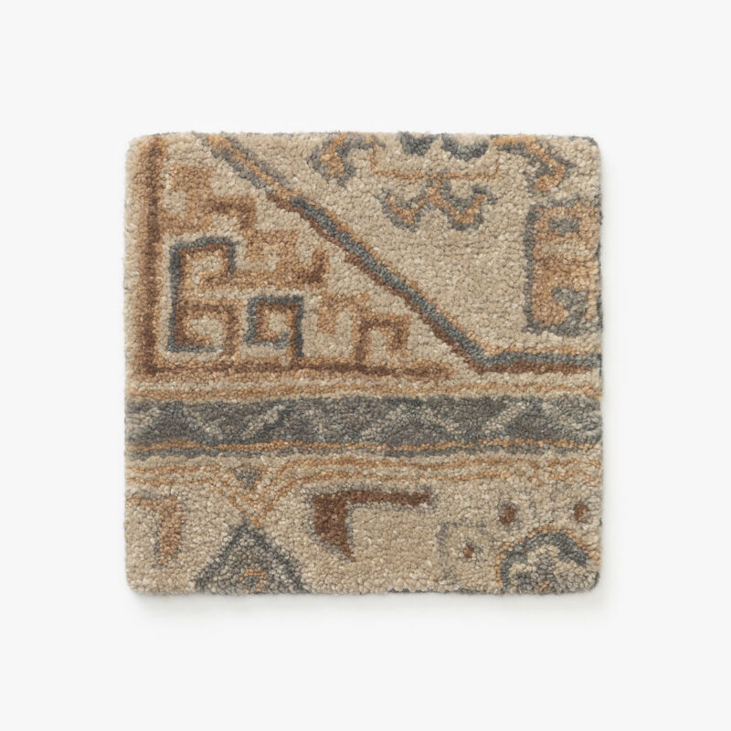 Ellington Blue Hand-Tufted Wool Rug Swatch McGee & Co.