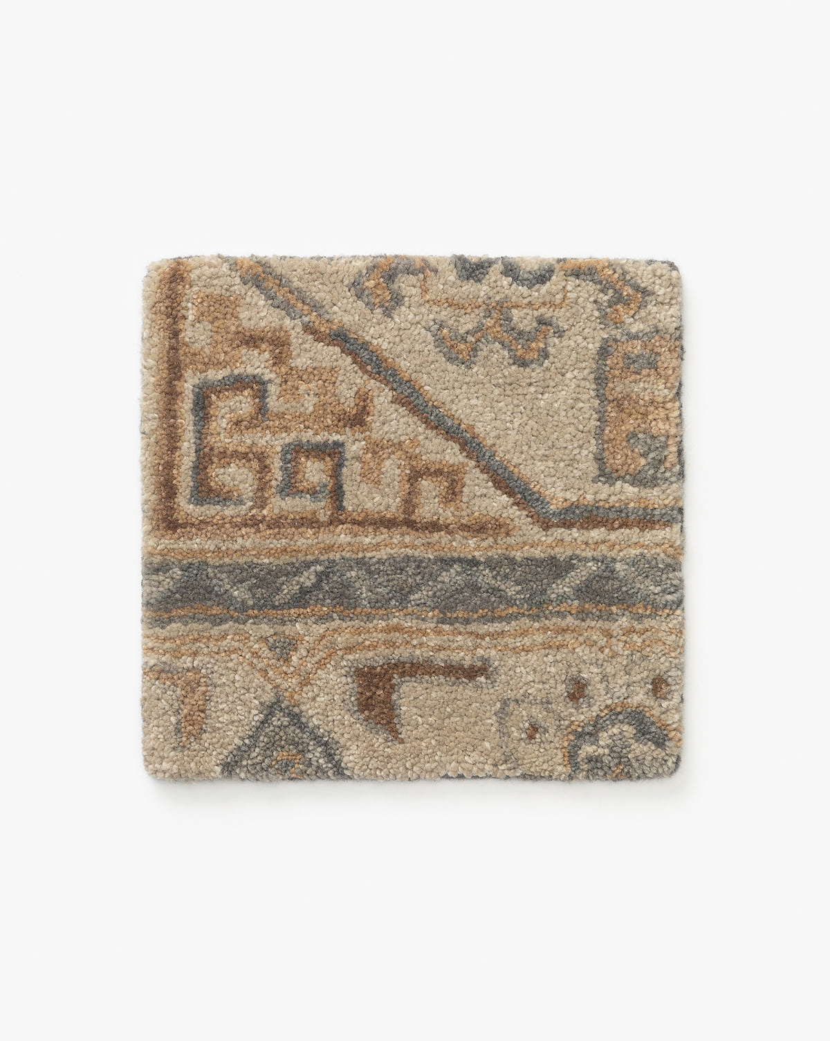Ellington Blue Hand-Tufted Wool Rug Swatch McGee & Co.