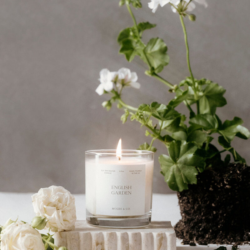 English Garden Candle McGee & Co.