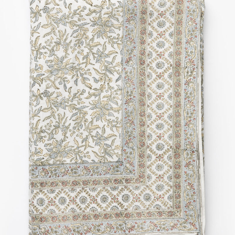 Estelle Block Print Tablecloth McGee & Co.