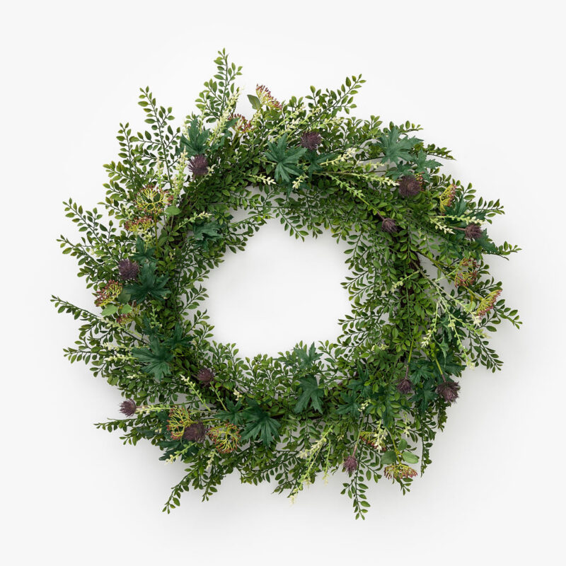 Faux Summerset Wreath McGee & Co.