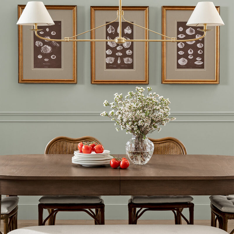 Fiddler Linear Chandelier McGee & Co.