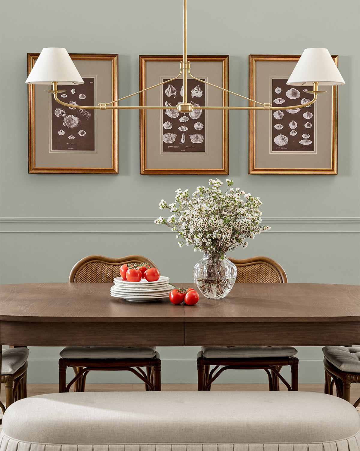 Fiddler Linear Chandelier McGee & Co.