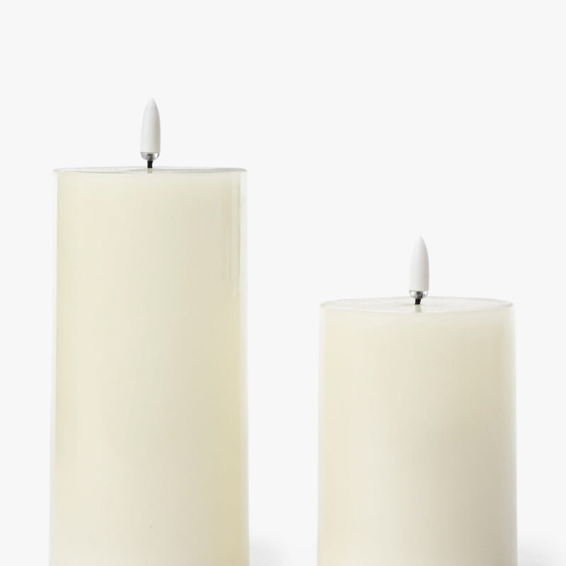 Flameless Pillar Candle McGee & Co.