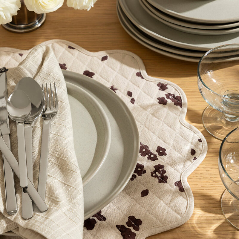 Floral Quilted Placemat McGee & Co.