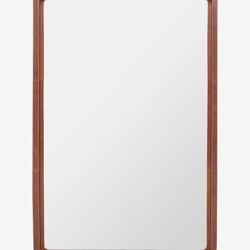 Franklin Leather Mirror McGee & Co.