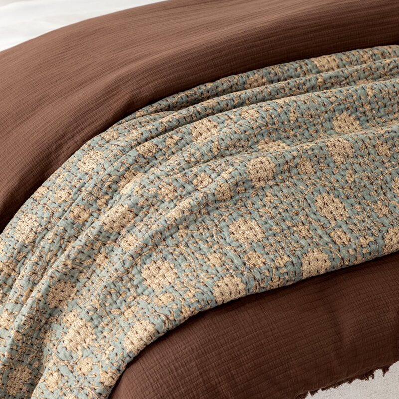 Gabriella Block Print Quilt McGee & Co.