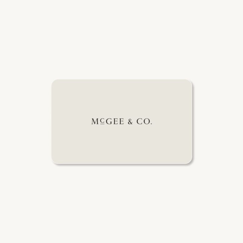 Gift Card McGee & Co.