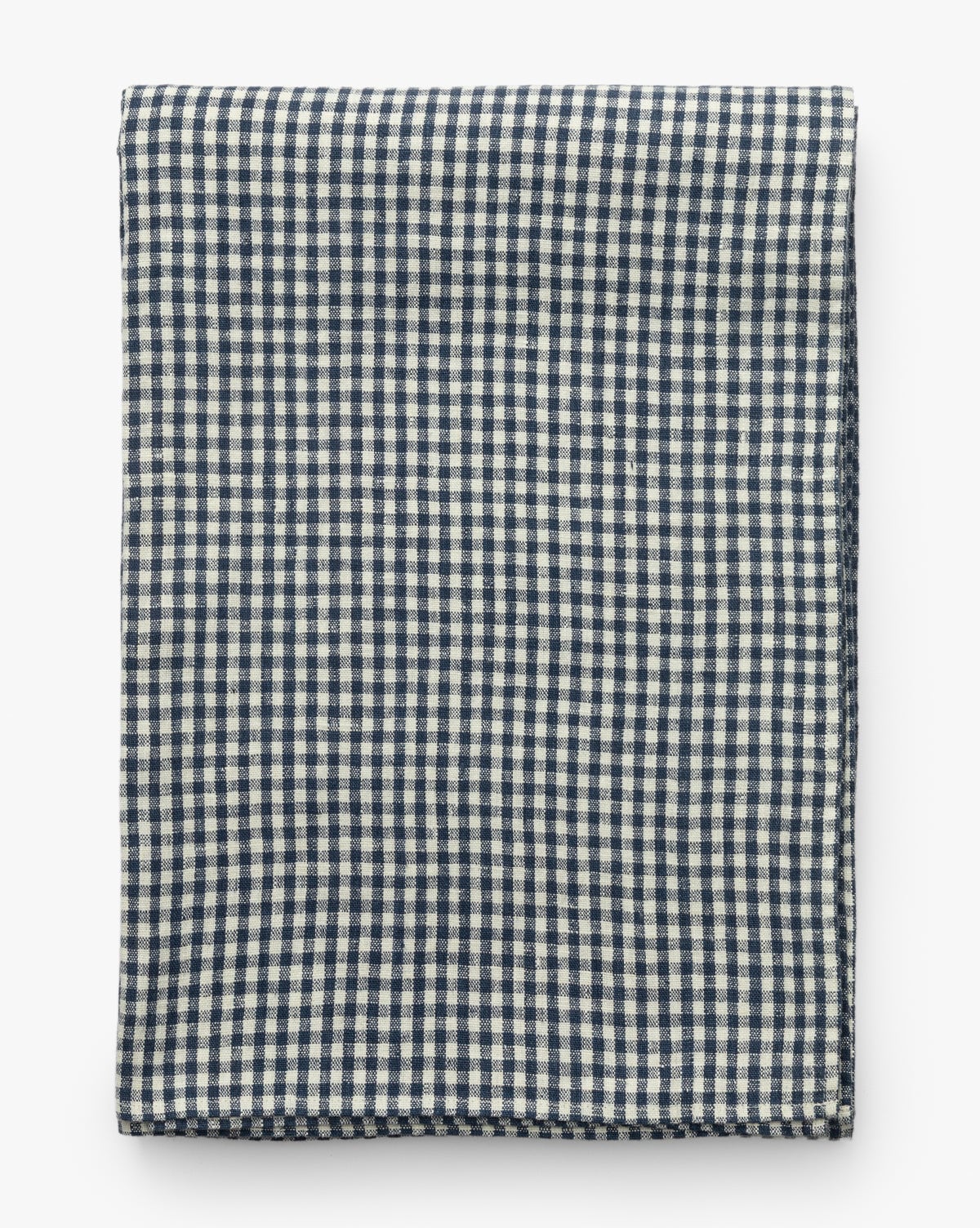 Gingham Check Linen Tablecloth McGee & Co.