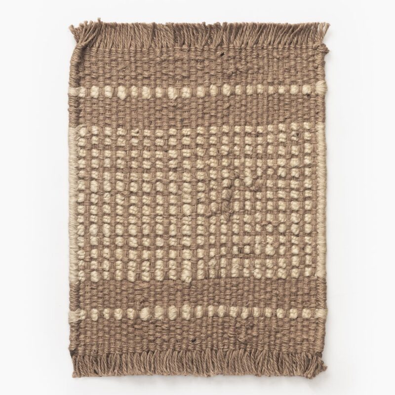 Girona Natural Handwoven Jute Rug Swatch McGee & Co.
