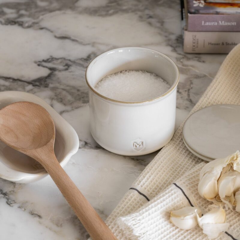 Glazed Stoneware Salt Cellar McGee & Co.