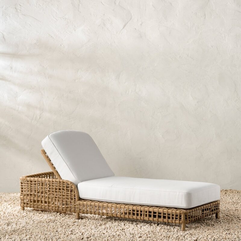 Glenwood Outdoor Chaise (Ready to Ship) McGee & Co.