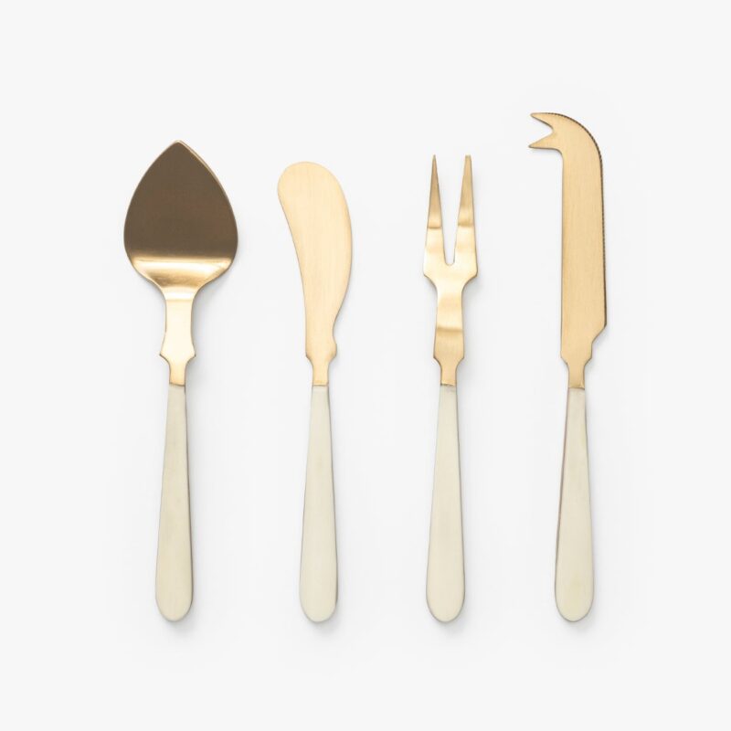 Gold Cheese Set (Set of 4) McGee & Co.