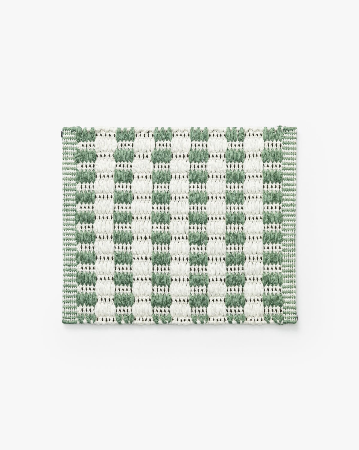 Granada Green Indoor/Outdoor Rug Swatch McGee & Co.
