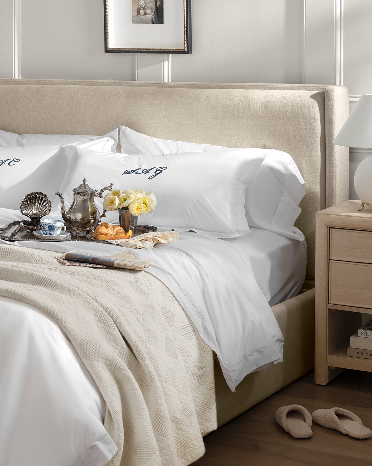 Granby Organic Percale Shams (Set of 2) McGee & Co.
