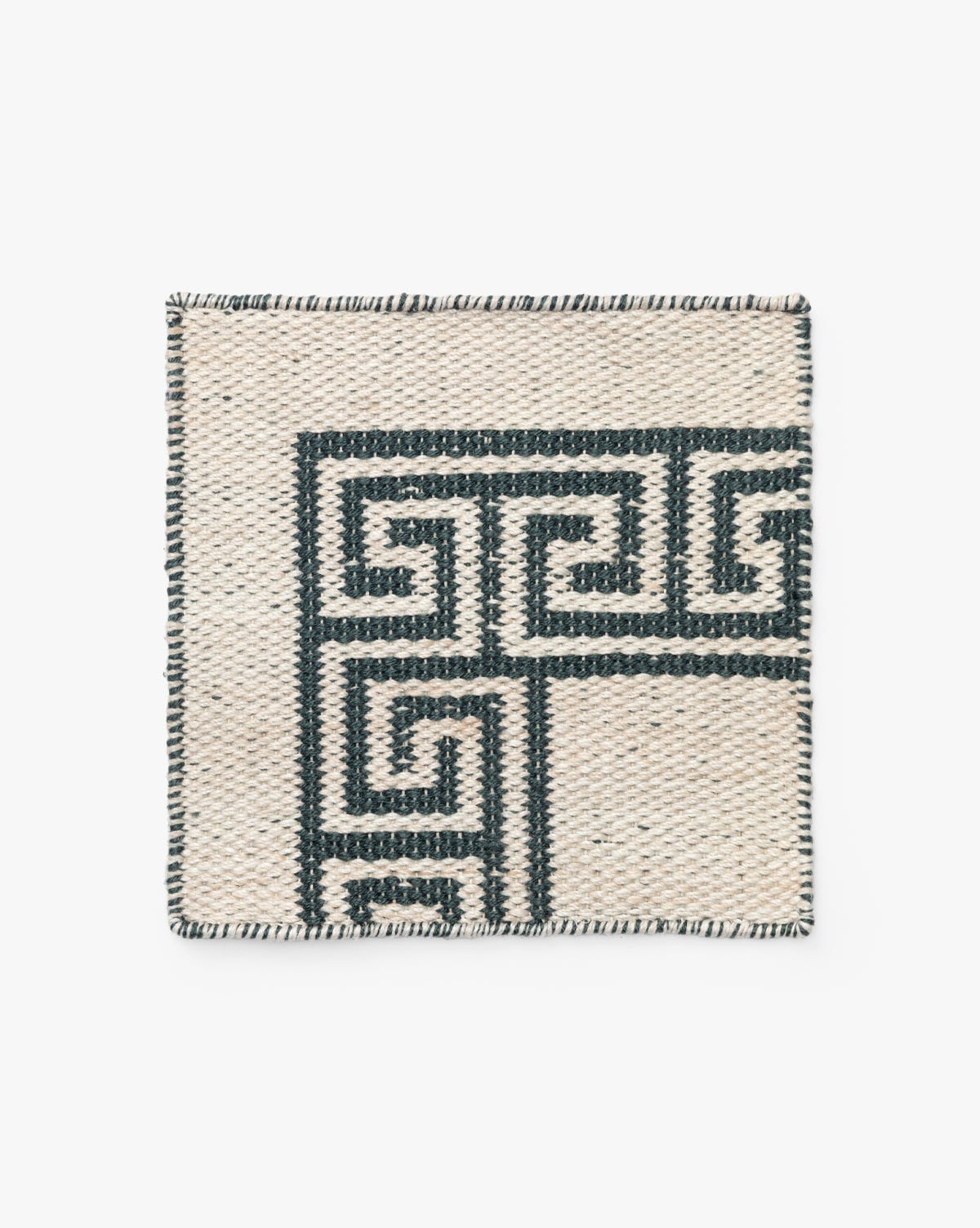 Greek Key Handwoven Indoor/Outdoor Rug Swatch McGee & Co.