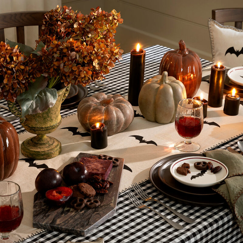 Halloween Bats Table Runner McGee & Co.