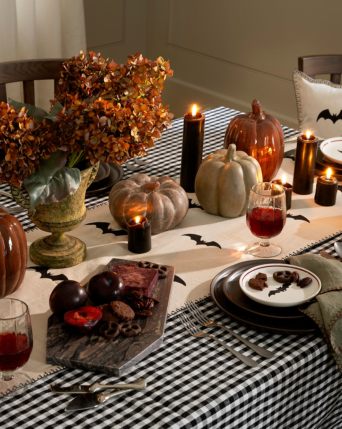 Halloween Bats Table Runner McGee & Co.