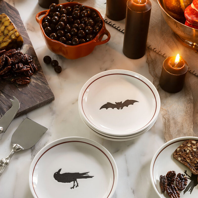 Halloween Dessert Plates (Set of 4) McGee & Co.