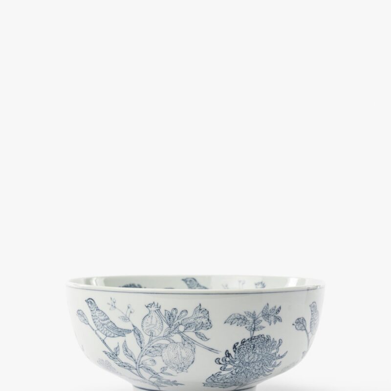 Hand Stamped Botanical Bowl McGee & Co.