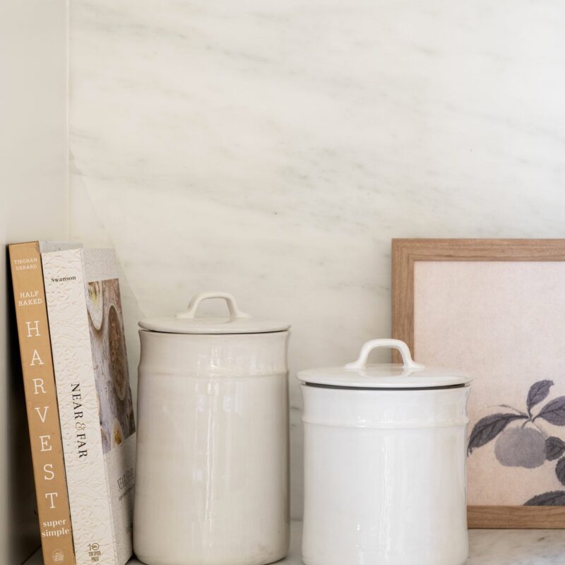 Handled Ceramic Canister McGee & Co.