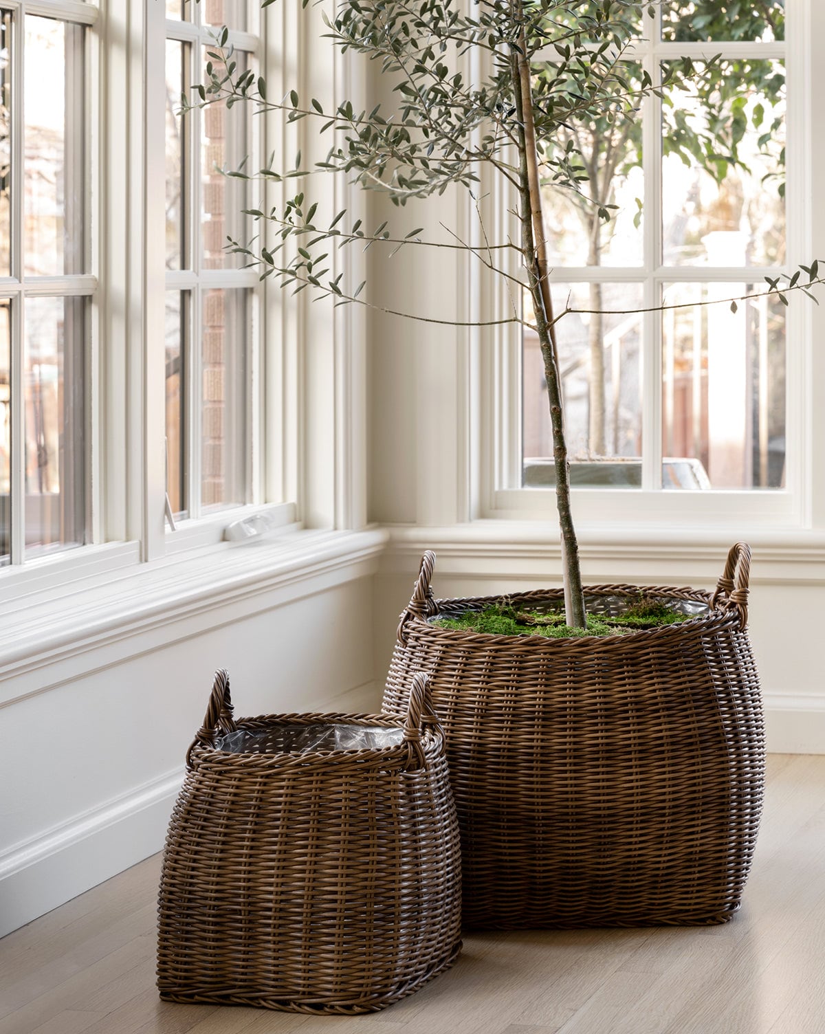 Handled Planter Basket McGee & Co.