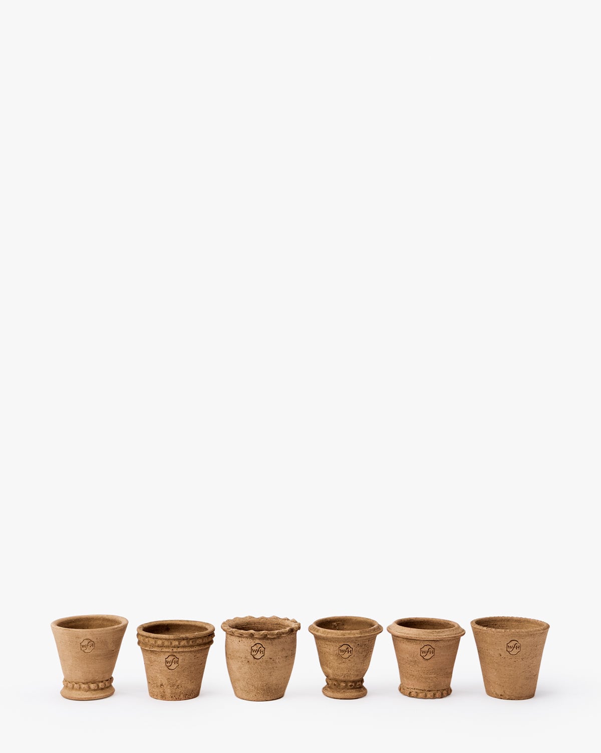 Handmade Mini Pots (Set of 6) McGee & Co.