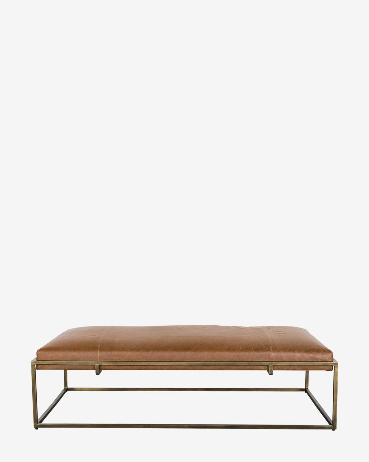 Harlow Leather Coffee Table McGee & Co.