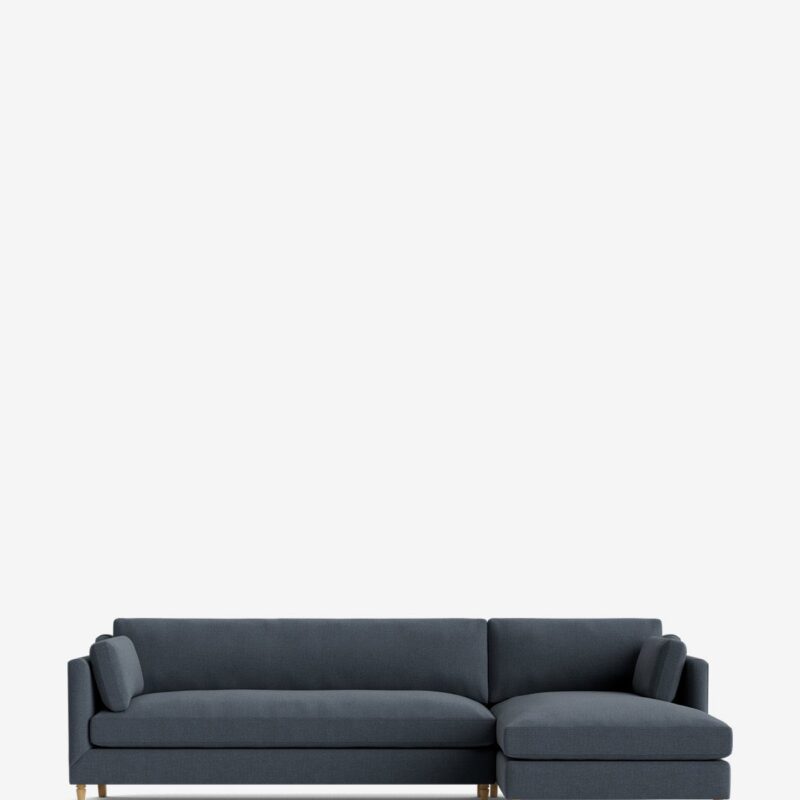 Haverford Upholstered Right Chaise Sectional 113" McGee & Co.