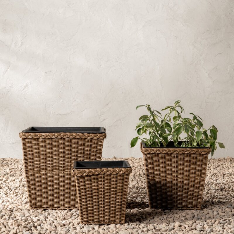 Haviland Indoor/Outdoor Woven Planter McGee & Co.