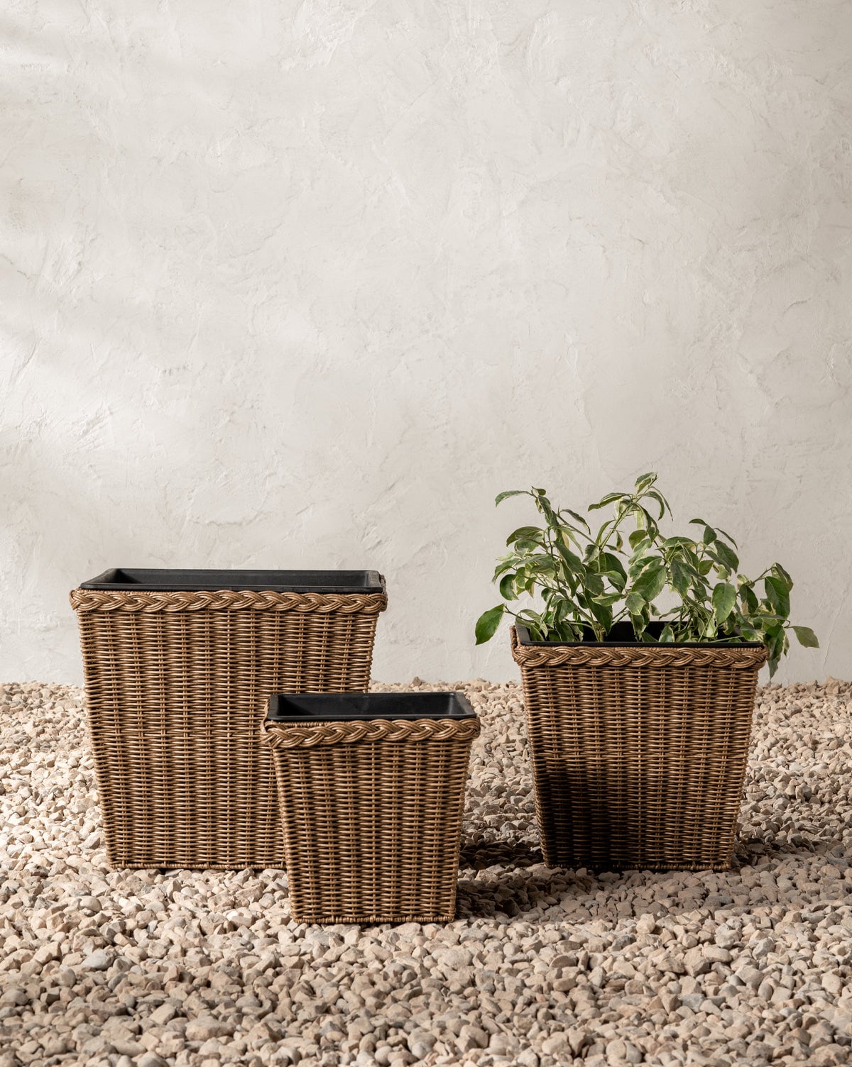 Haviland Indoor/Outdoor Woven Planter McGee & Co.