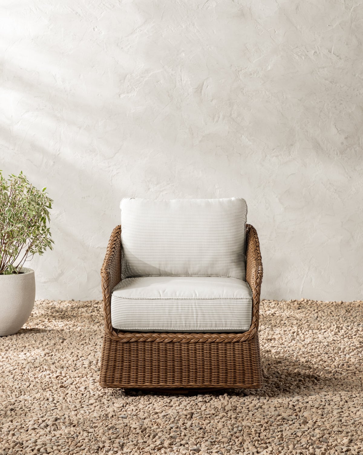 Haviland Outdoor Swivel Lounge Chair McGee & Co.