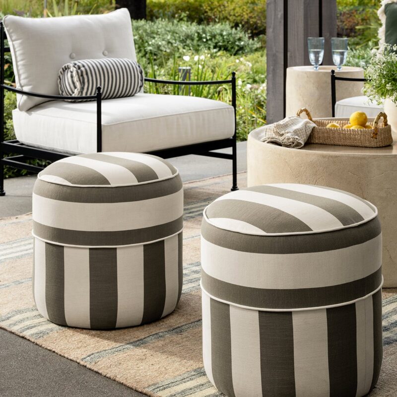 Haviland Upholstered Ottoman McGee & Co.