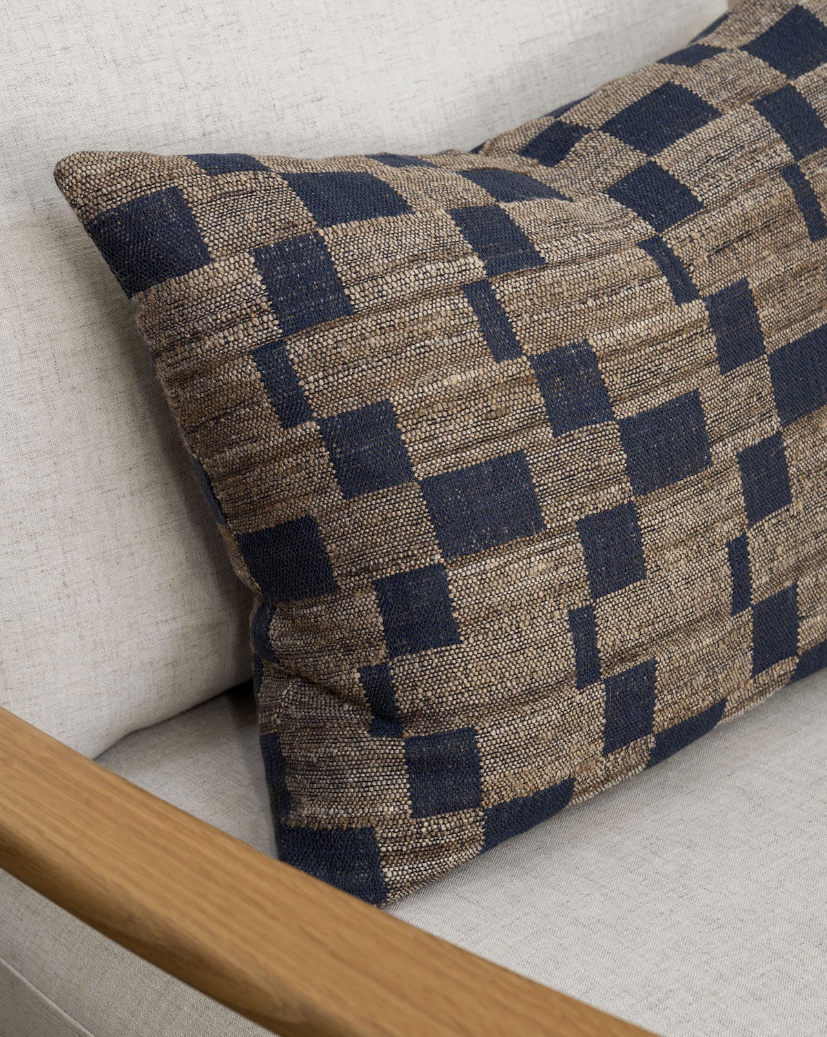 Hedgerow Navy Pillow Cover McGee & Co.