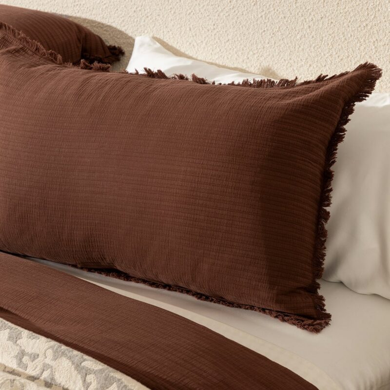 Hendricks Chocolate Cotton Shams (Set of 2) McGee & Co.