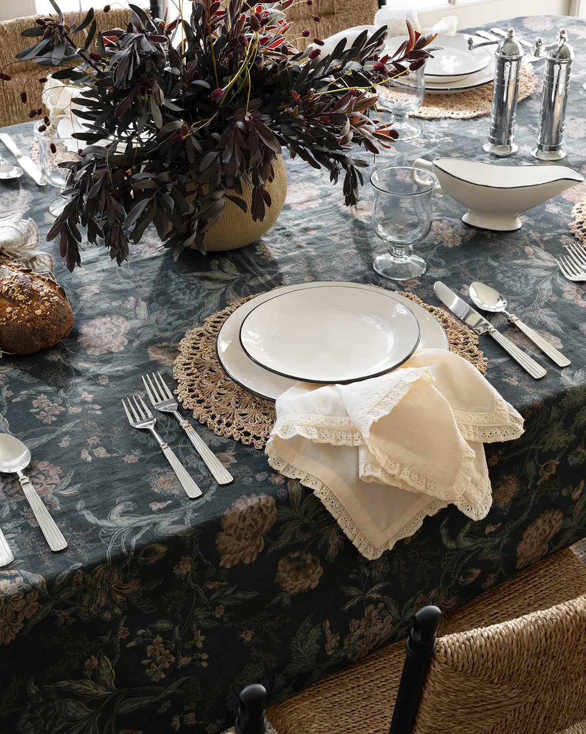 Hestercombe Floral Tablecloth McGee & Co.