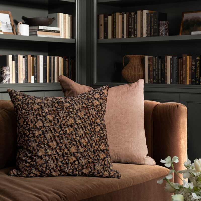 Isolde Velvet Block Print Pillow Cover McGee & Co.