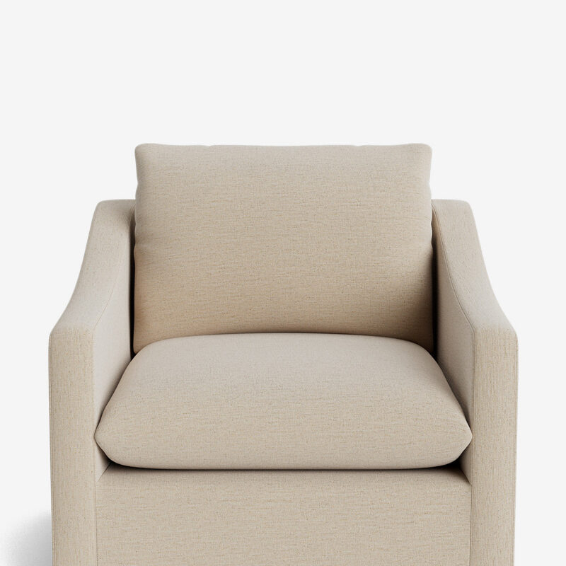 Octavia Upholstered Swivel Lounge Chair McGee & Co.